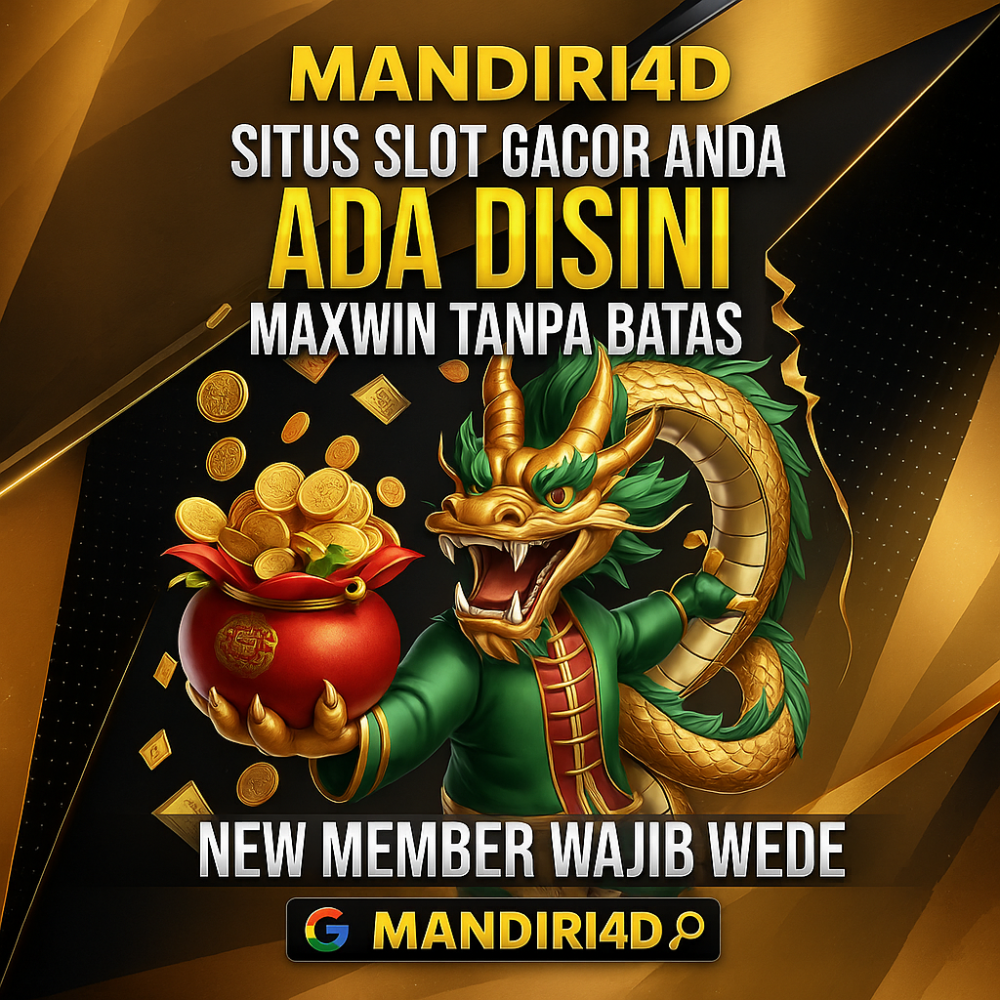 MANDIRI4D : Platform Gaming Online 4D Paling Terbaik Hari Ini